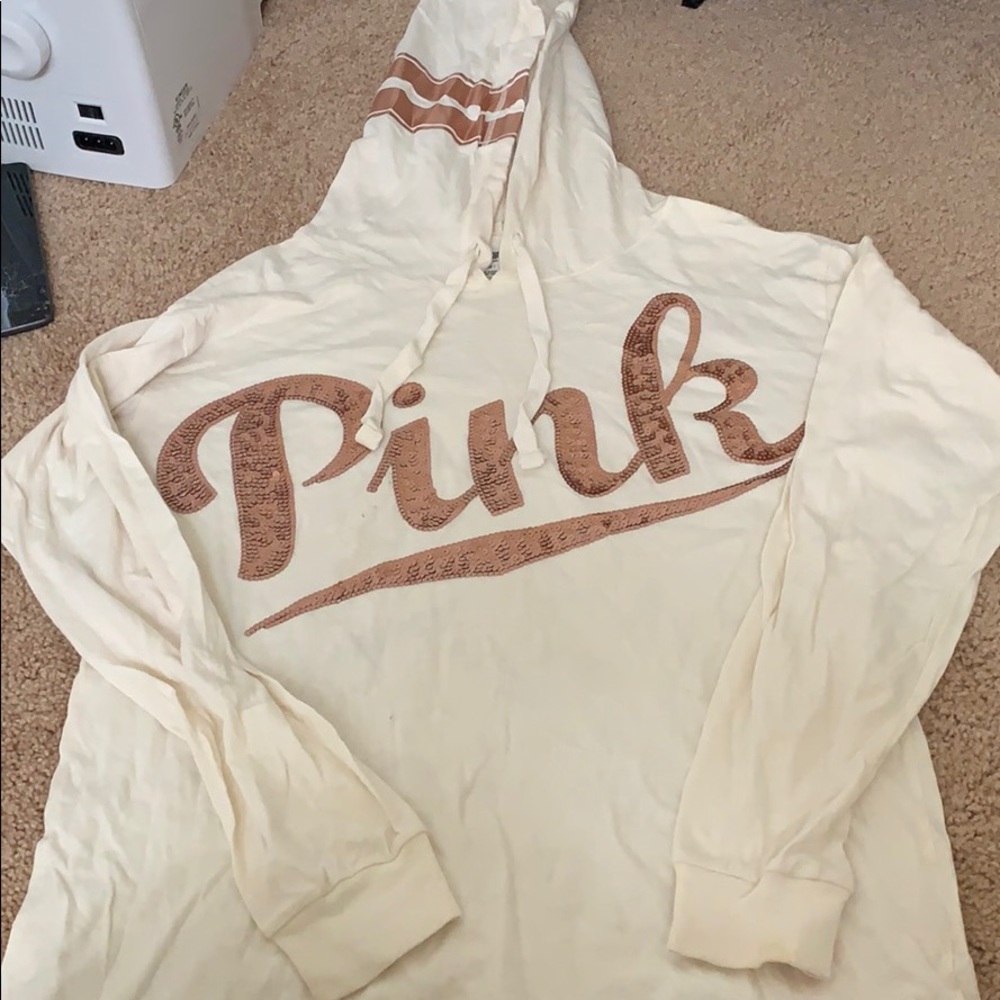 Vs Pink Hooded tshirt